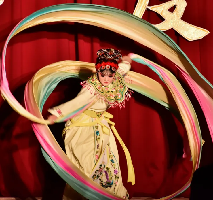 摺子戲_天女散花精彩剪影