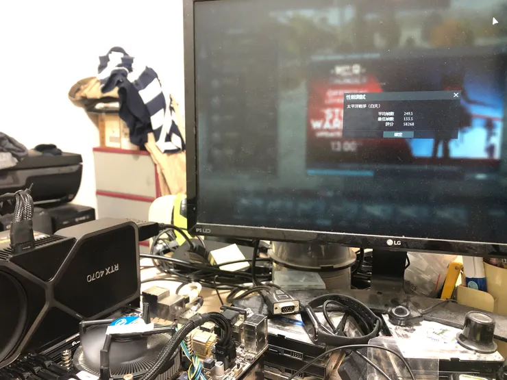 最後的測試分數出現,表示卡片確定沒問題,可以正常運行。