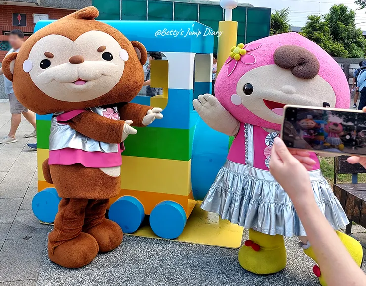 ▲2024桃園「楊梅富岡」鐵道藝術生活節/圖片來源：Betty's Jump Diary