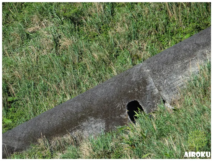 廢煙道(禁止進入)