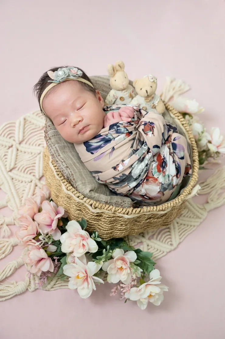 小桃子的新生兒寫真