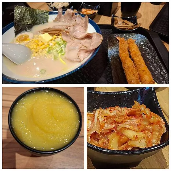 奶油玉米豚骨拉麵