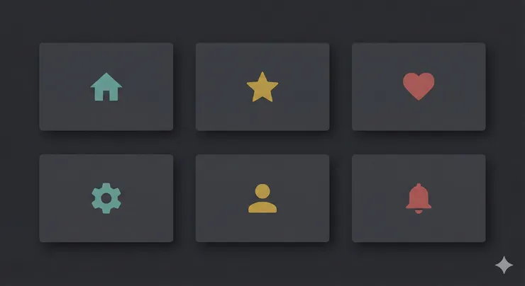 質感暗黑模式 (Dark Mode Material)