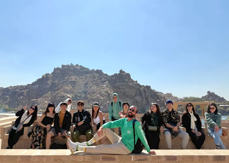 Memo 與我們的合照