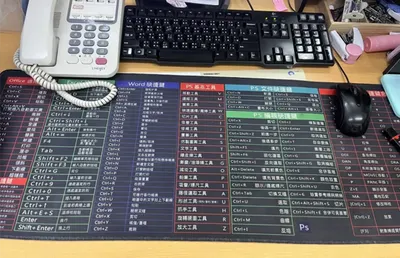 無痛記住各種快捷鍵的小撇步