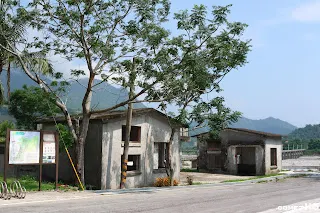 橋隧連營房已變成鐵馬休息站