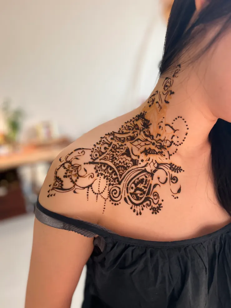 光之源印Henna-個案圖騰完成抓拍