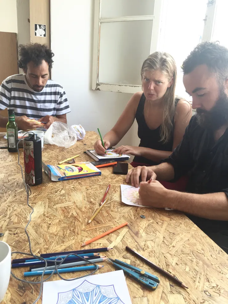 米蓋爾、阿妮亞、克里斯