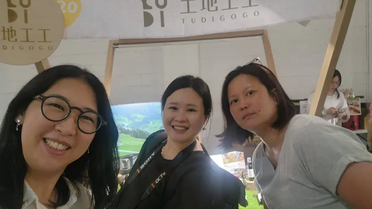 撤場前的最後一照