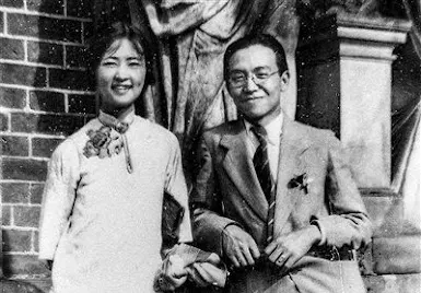 林徽因與梁思成合影（圖片來源: 網路圖片）