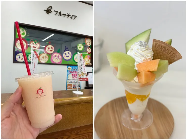 冰沙水果味超濃,聖代也超級華麗