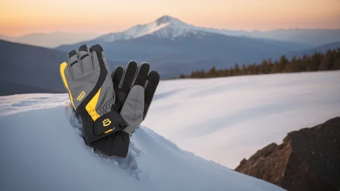 厚實的防水手套