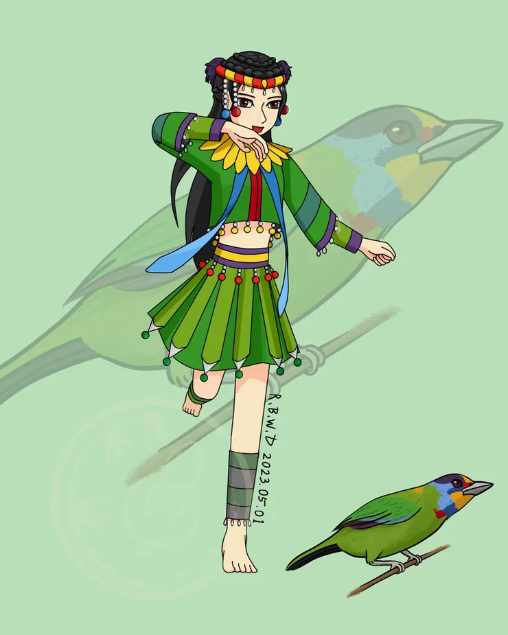 台灣擬啄木 2023.05