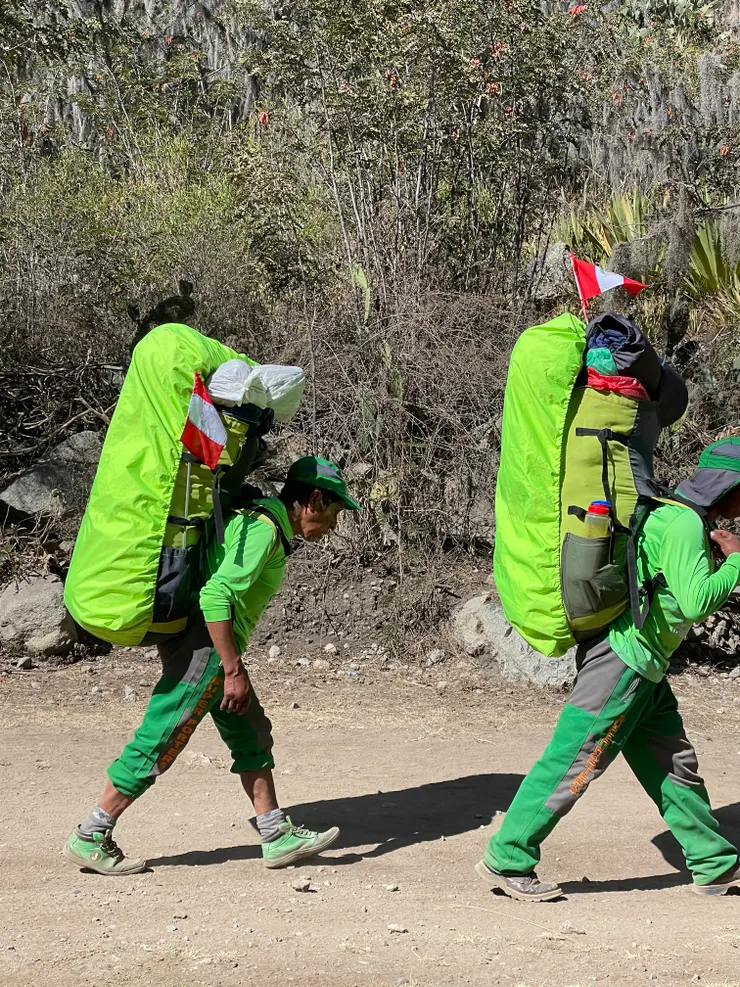 印加古道的揹伕（搬運工）