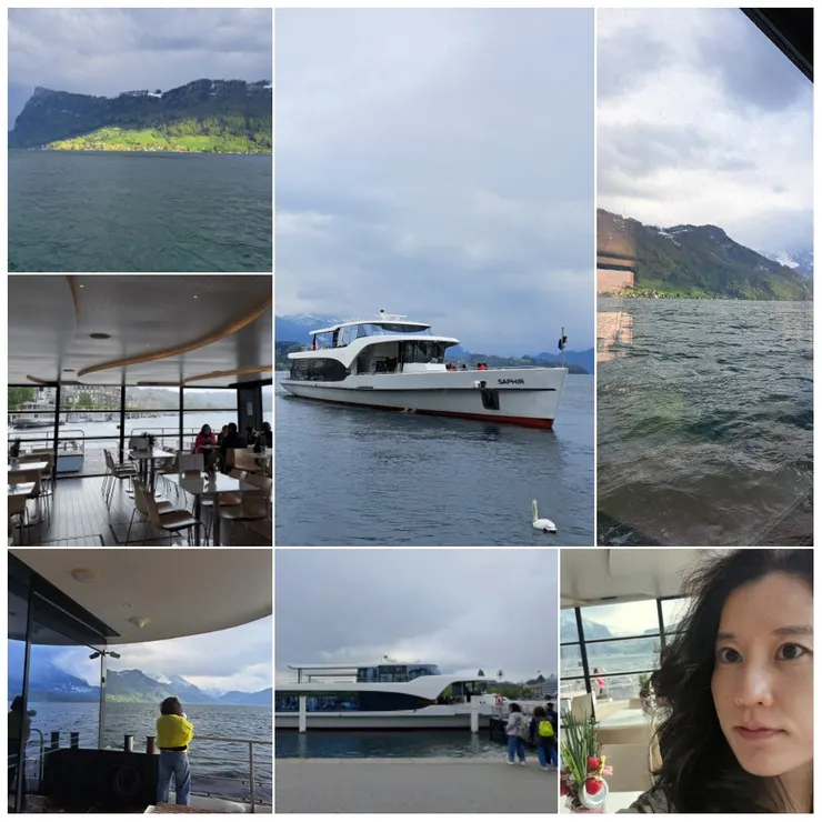 琉森湖遊船囉