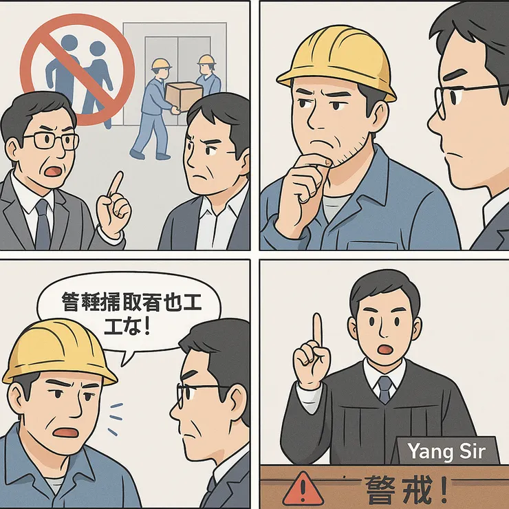 不得找無合法許可的外國人工作