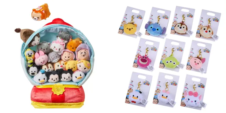 十週年限定玩偶收納袋及吊飾