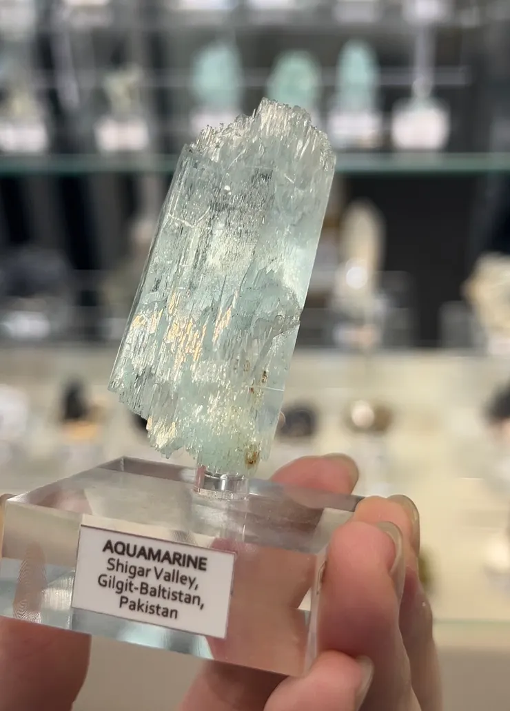 巴基斯坦溶蝕海藍寶十分驚人