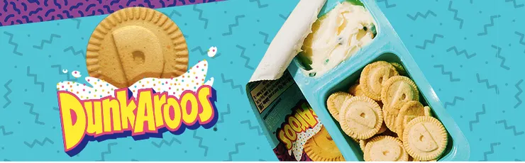 名列第一的『Dunkaroos』是種沾上糖霜吃的餅乾。