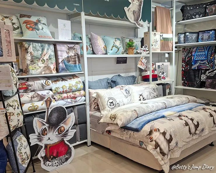 ▲好傢在寢具床墊館-竹北店/圖片來源：Betty's Jump Diary