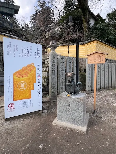 金刀比羅犬雕像，photo by bookarchery