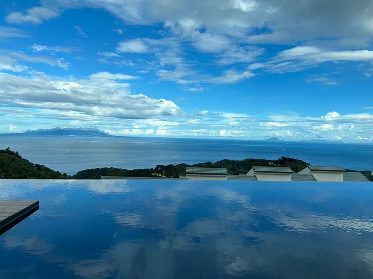 從大廳鳥瞰出去的風景!