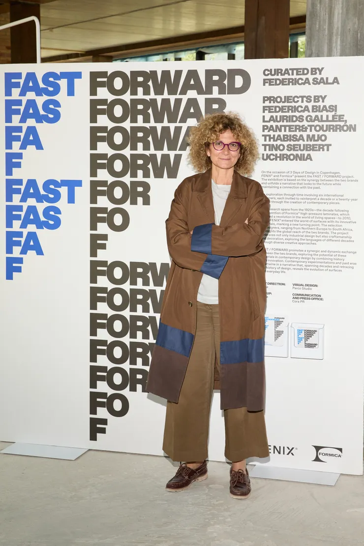 策展人 Federica Sala. Ph: Claudia Zalla.