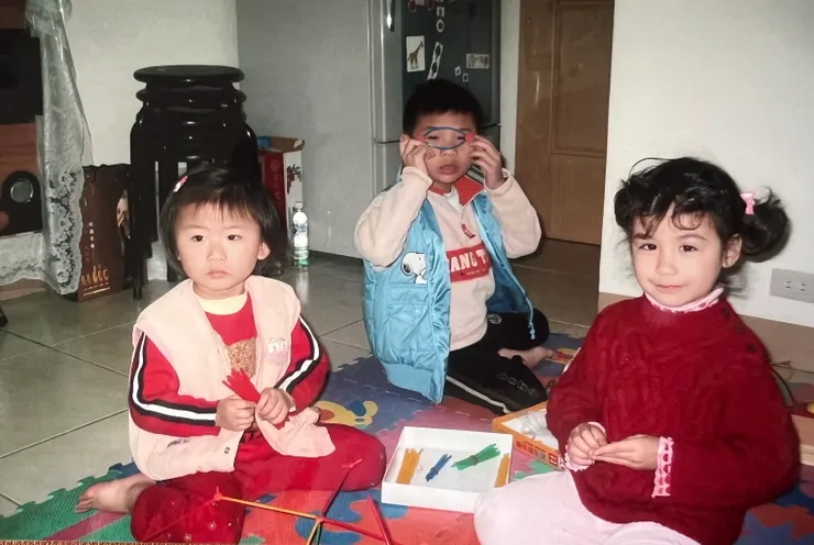 以柔和羅的兩個孩子