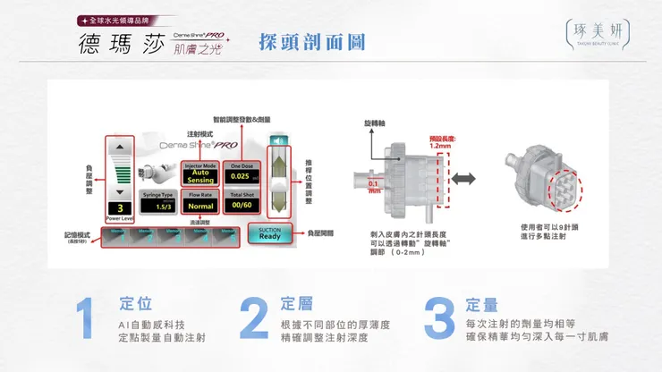 解鎖極致 Glass Skin(玻璃鏡面肌)！Dermashine 有針水光深層灌注，不只修復毛孔，更讓肌膚「自帶水分」
