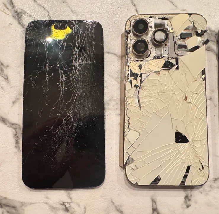 iPhone 14 pro更換螢幕+中框背蓋