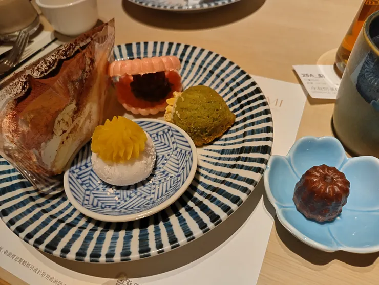 朋友的 波士頓派 最中餅 抹茶栗子蛋糕 地瓜麻糬 可麗露