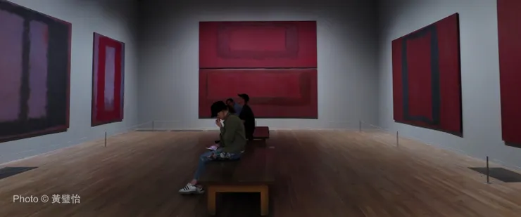 倫敦泰特現代美術館的羅斯科展廳，2018年