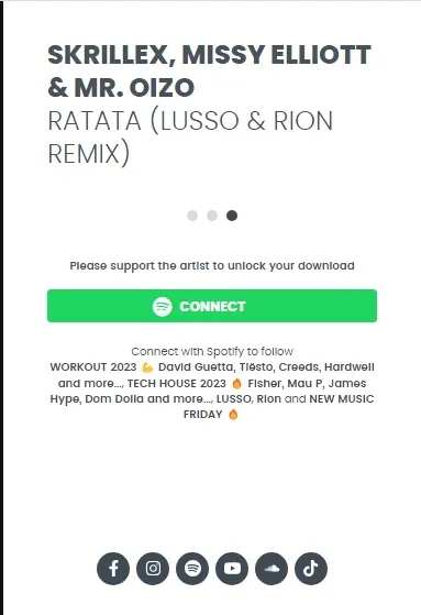 最後連結你的Spotify帳戶來追蹤他們。