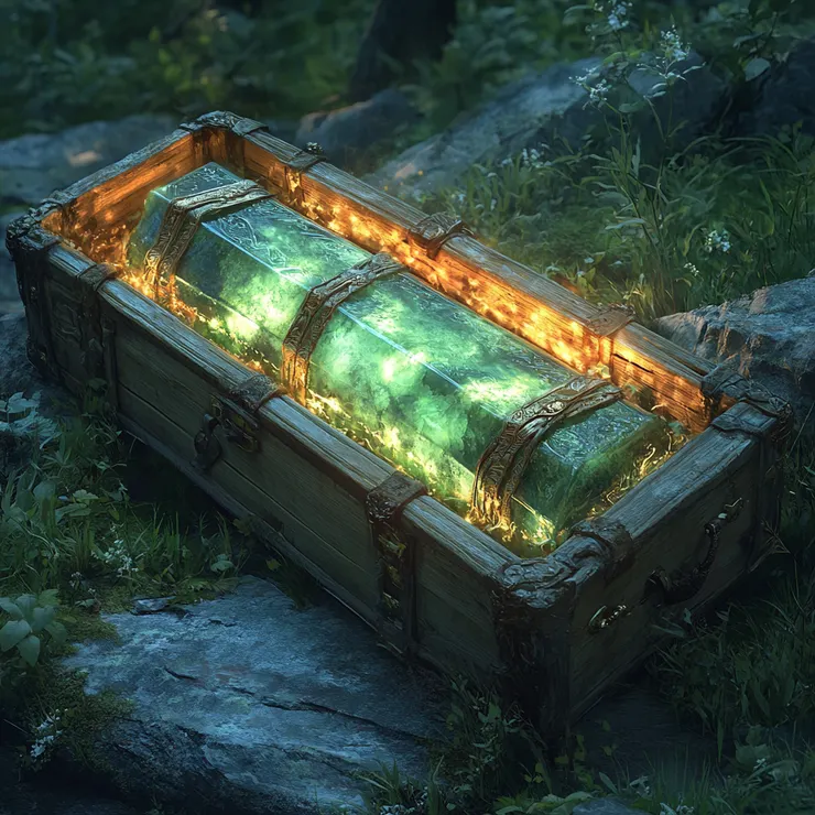 那天稍晚，國師在草叢中發現了一個玉匣子，裏頭有著一卷發出淡淡瑩光的卷軸⋯⋯