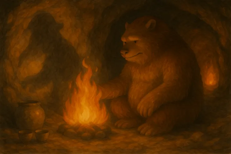 一團火熄滅，另一團火仍溫暖守護。孤獨的巨獸，學會與自己的火光為伴。