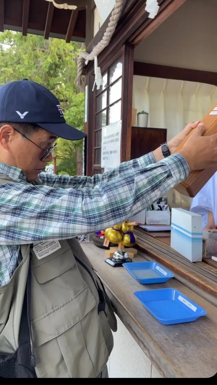 老爸挑戰抽おみくじ（籤詩）