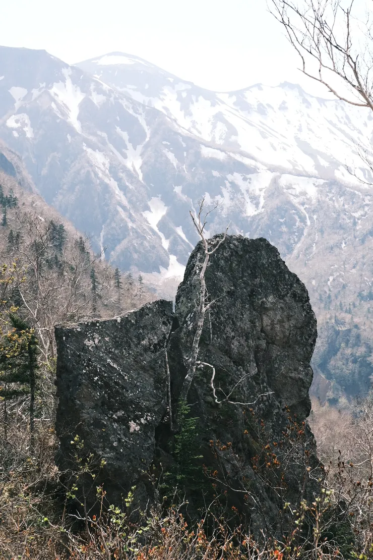 黑岳的大石頭