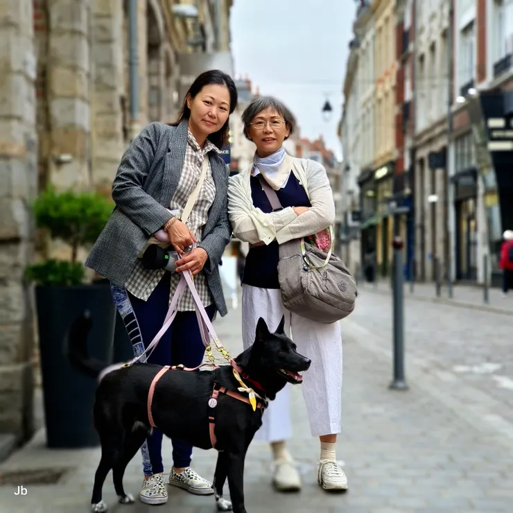 【街道清寂踩過石磚聽見百年迴響！十點多的老街區没什麼遊客。】
