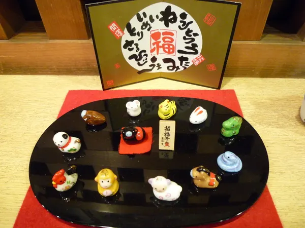 木曾路日式傳統涮涮鍋-十二生肖擺飾