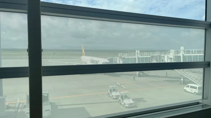 搭乘台灣虎航前往札幌啦。