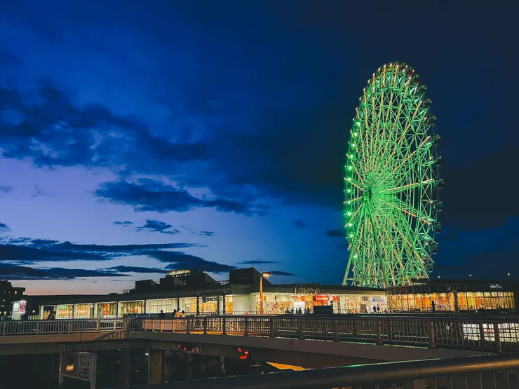 臨空遊樂城SEACLE的臨空之星（Rinku no Hoshi）摩天輪