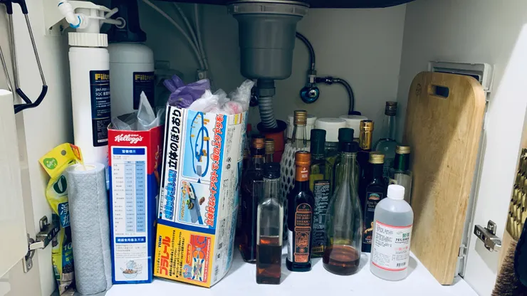 Before （原本排得亂七八糟）