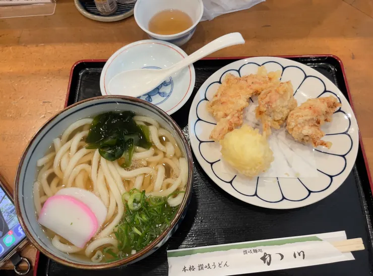 親子天うどん