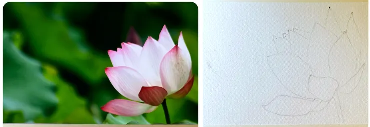 圖 YHCC@水彩練習 線稿, MAY2023