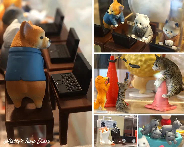▲竹北貓角落-萌寵日常公仔 /圖片來源：Betty's Jump Diary