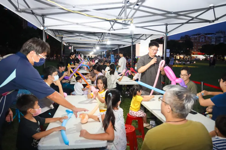 造型氣球工作坊，讓大人小孩一起同樂