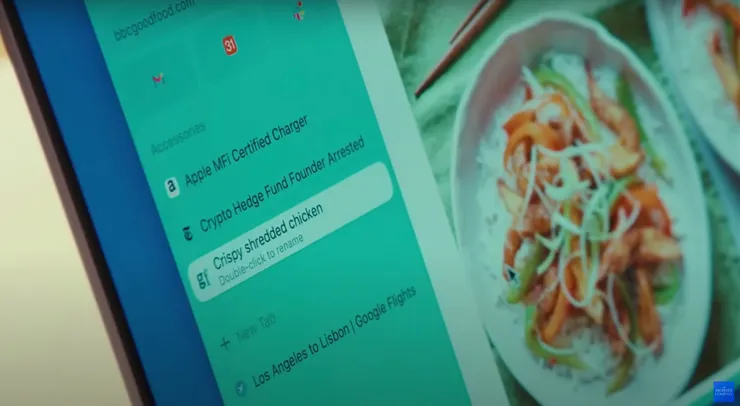 03 ARC+AI|③ Tidy Tab Titles by The Browser Company