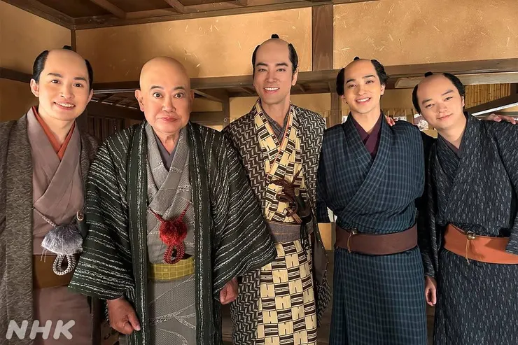 蔦重與狂歌師朋友們