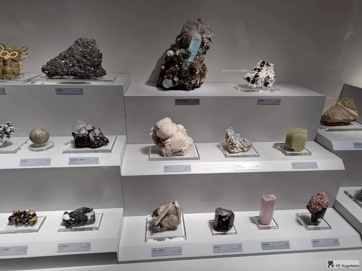 各式各樣的礦物