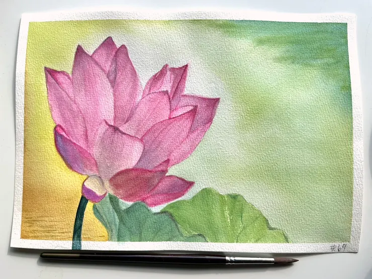 YH.CC＠水彩練習W67, 26x18cm, JUL2024